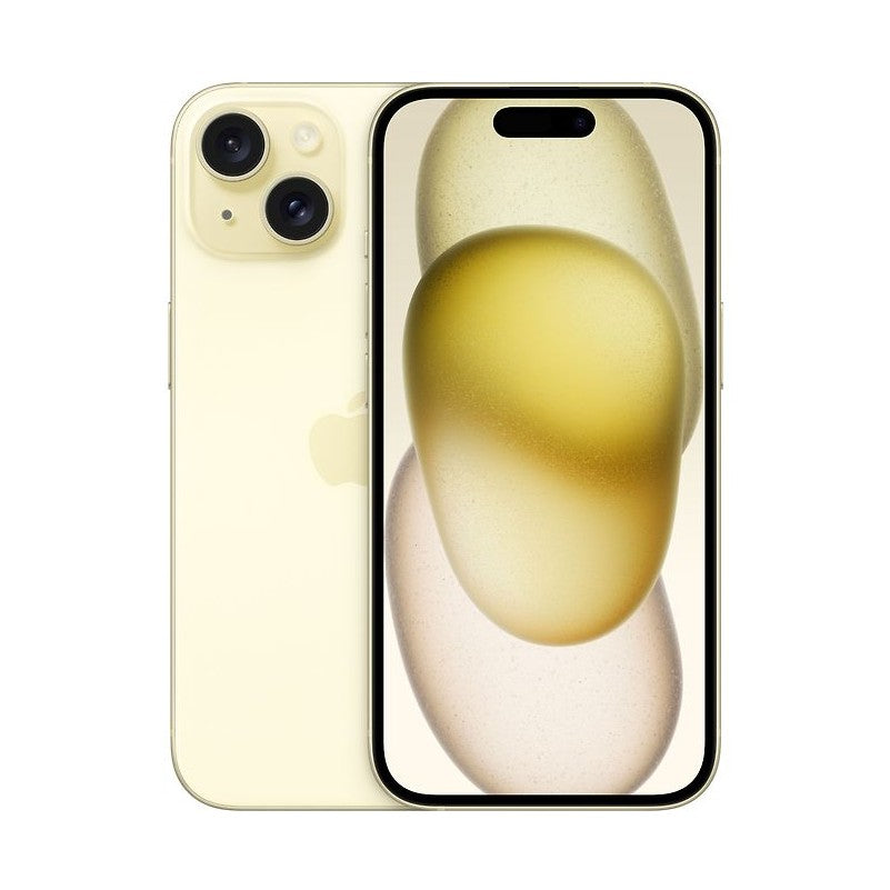 Apple iPhone 15 128 Gt -puhelin, keltainen (MTP23)