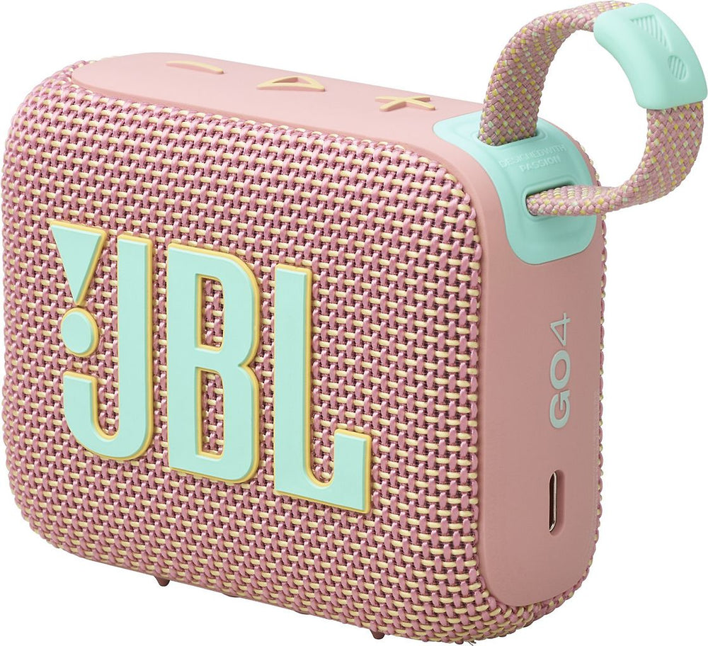 JBL Go 4 Bluetooth-kaiutin, vaaleanpunainen