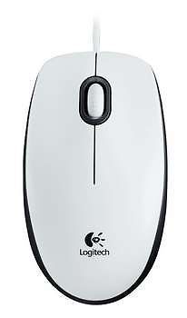 Logitech M100 -hiiri, valkoinen - E-store.fi