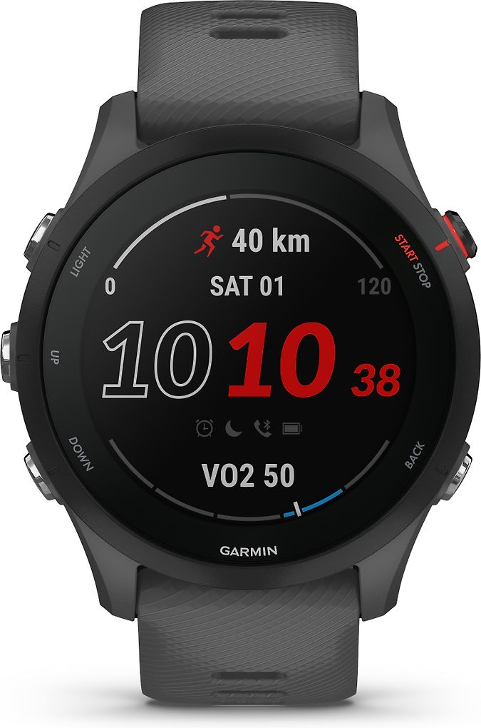 Garmin Forerunner 255 sportklocka, skiffergrå