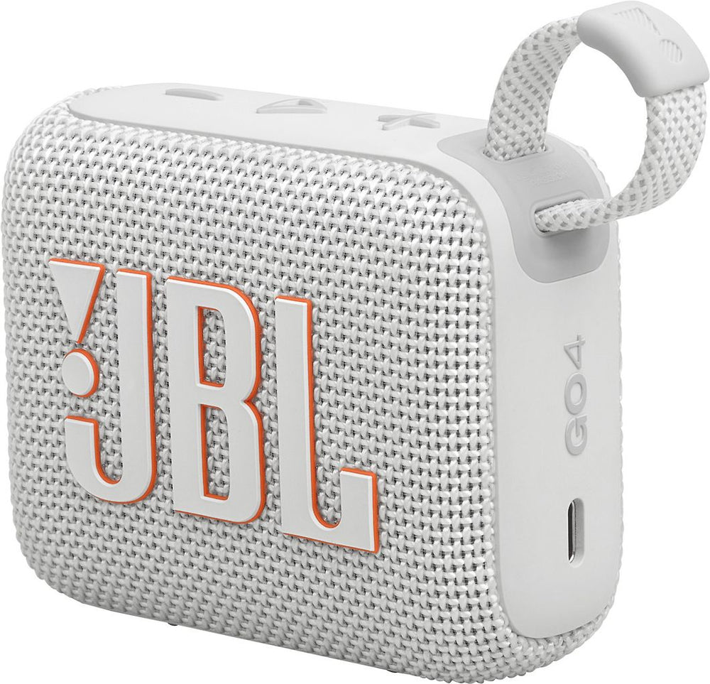 JBL Go 4 Bluetooth-kaiutin, valkoinen