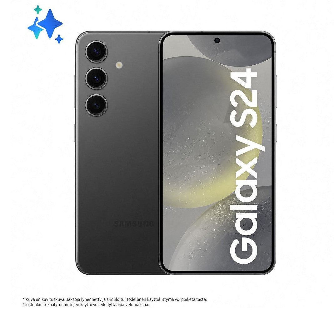 Samsung Galaxy S24 5G -puhelin, 128/8 Gt, Onyx Black - E-store.fi