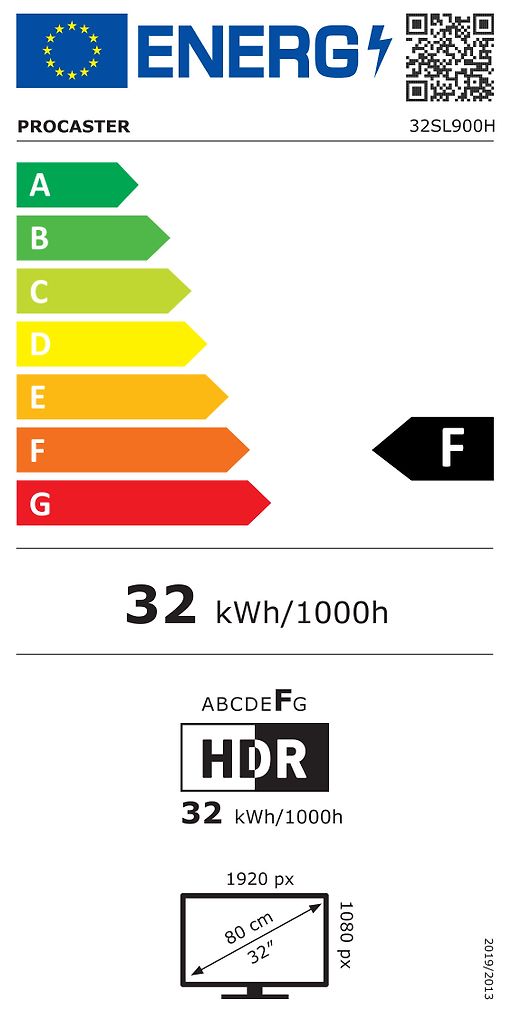 ProCaster 32SL901H 32" Full HD Android LED -televisio