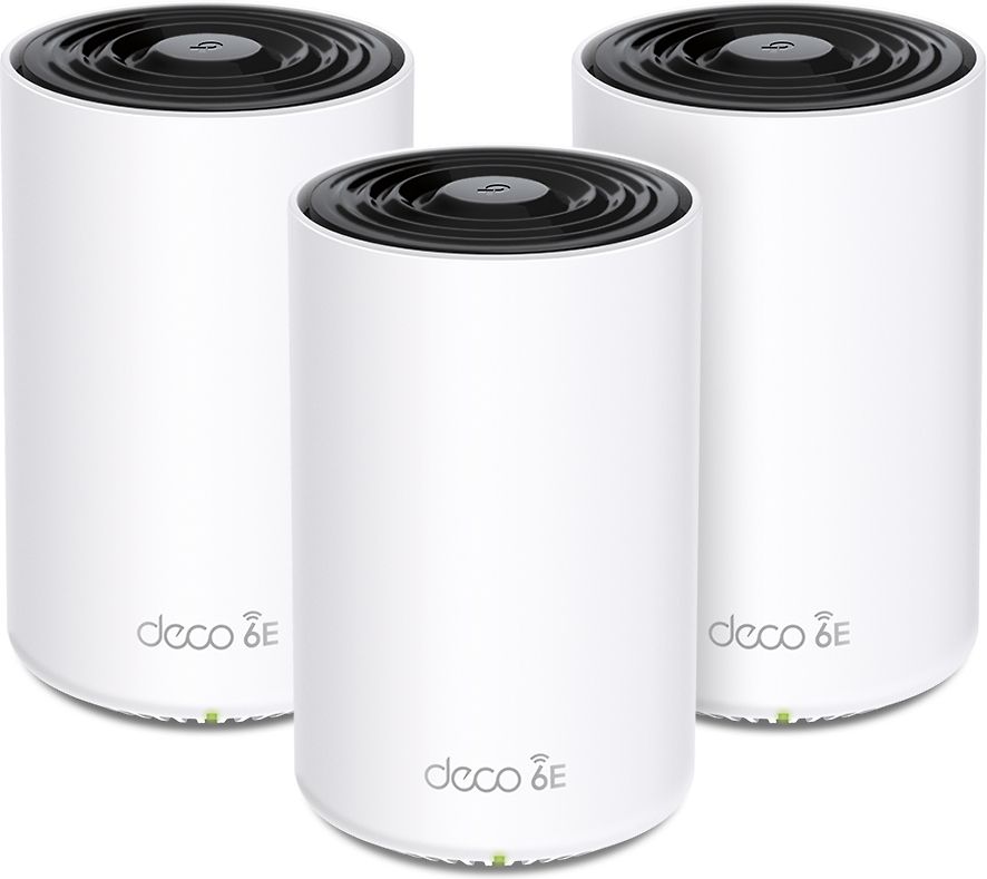 TP-LINK Deco XE75 Tri-Band WiFi 6E -Mesh-järjestelmä, 3-pack