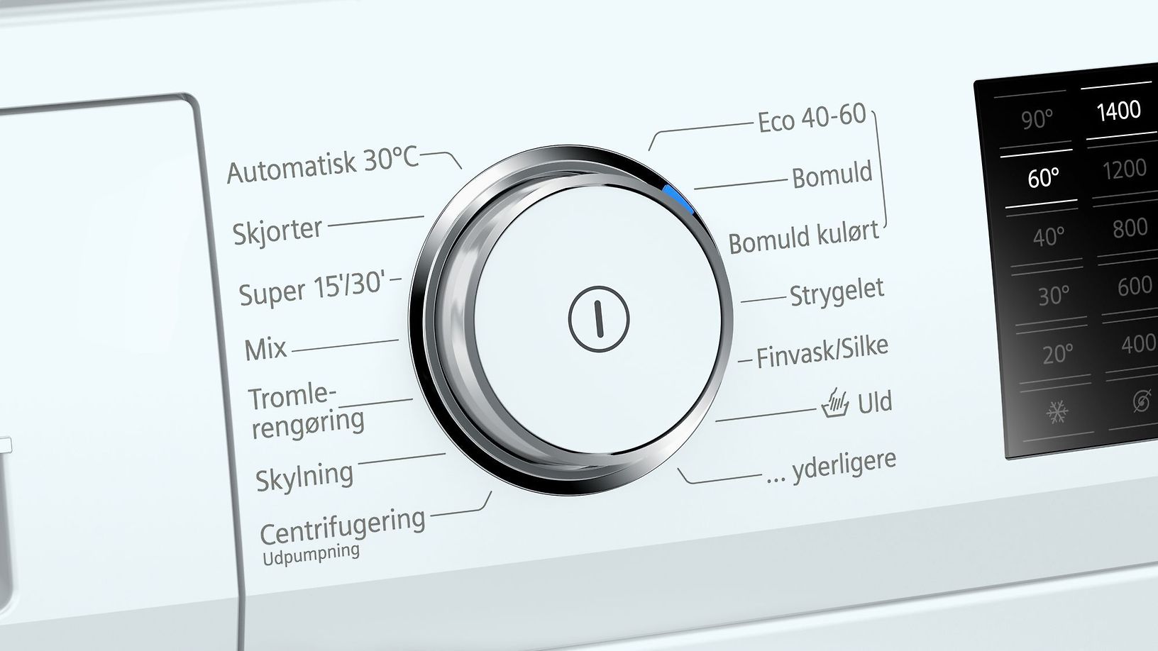 Siemens WM14PIHDN iQ500 edestä täytettävä pyykinpesukone