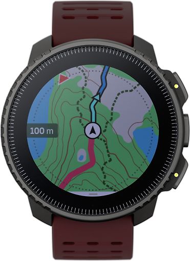 Suunto Vertical urheilukello Black Ruby