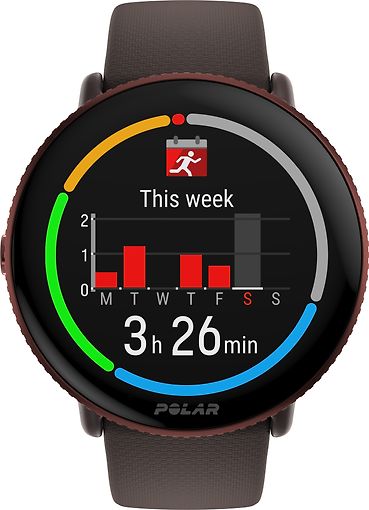 Polar Ignite 3 sportklocka koppar