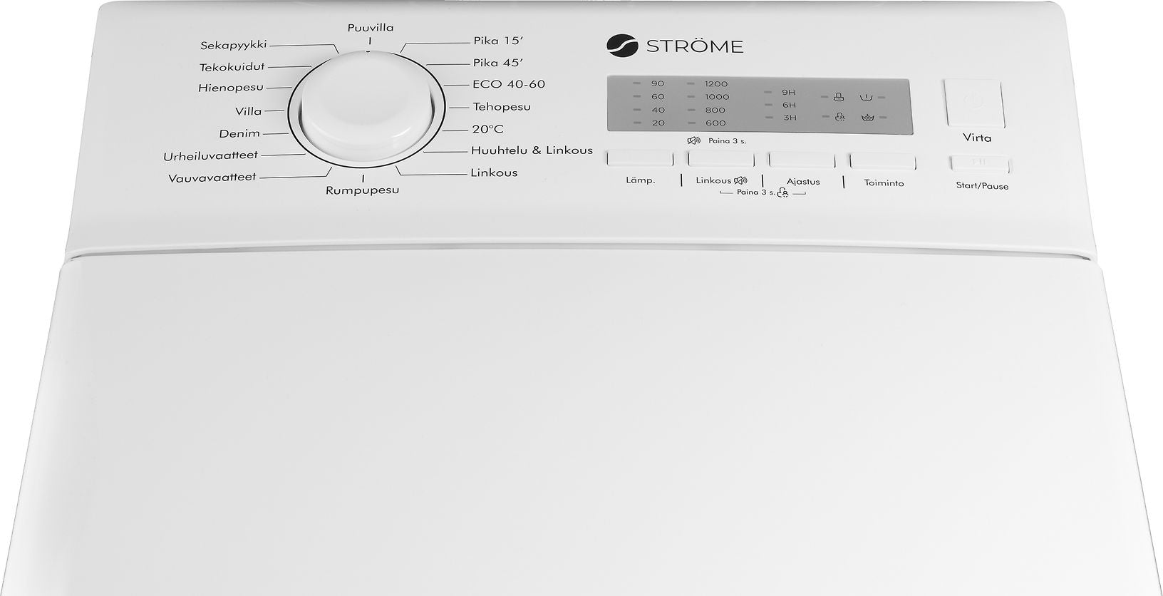 Ströme WMTL6012/03 pyykinpesukone