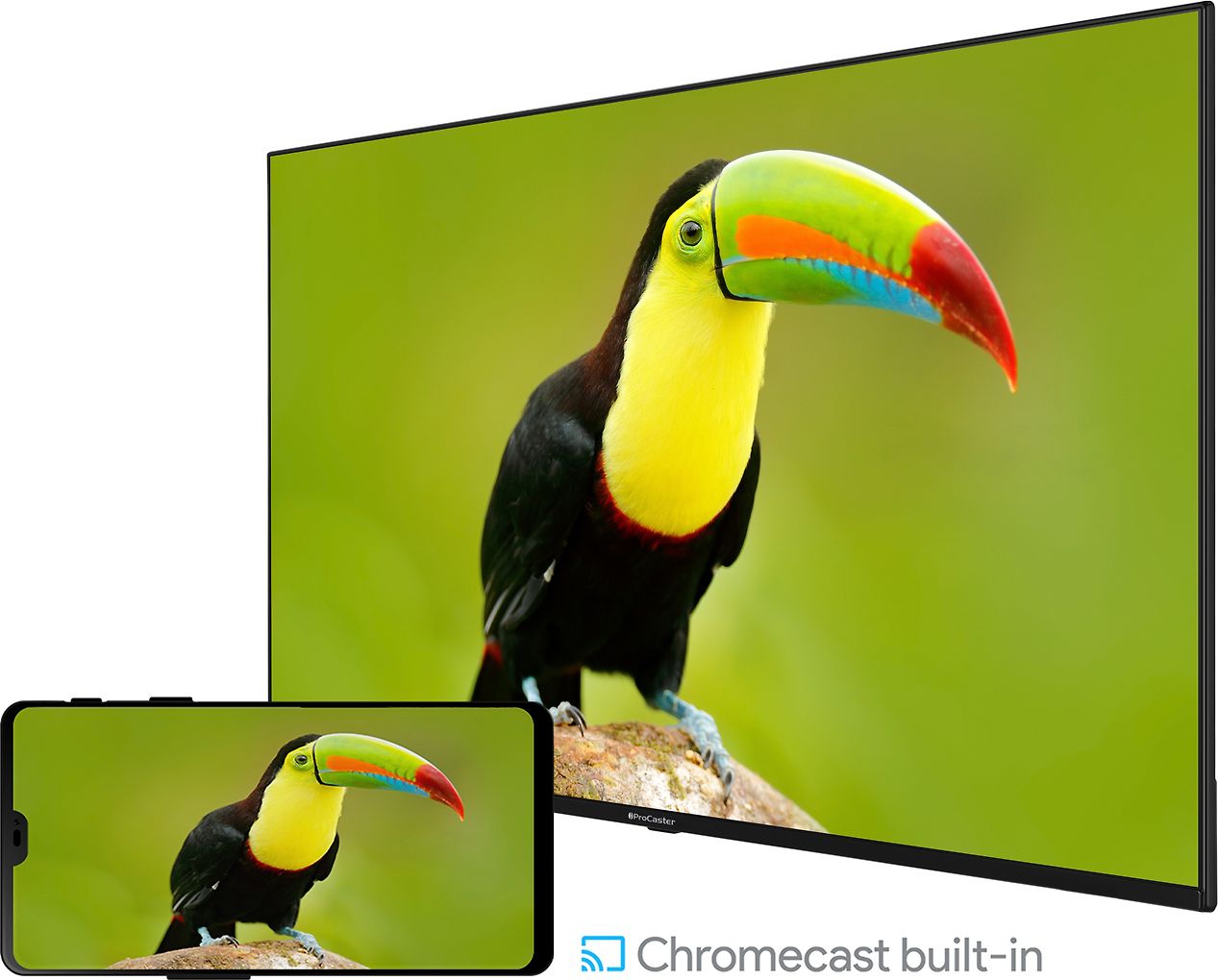 ProCaster 70Q950H 70" 4K Android QLED-TV