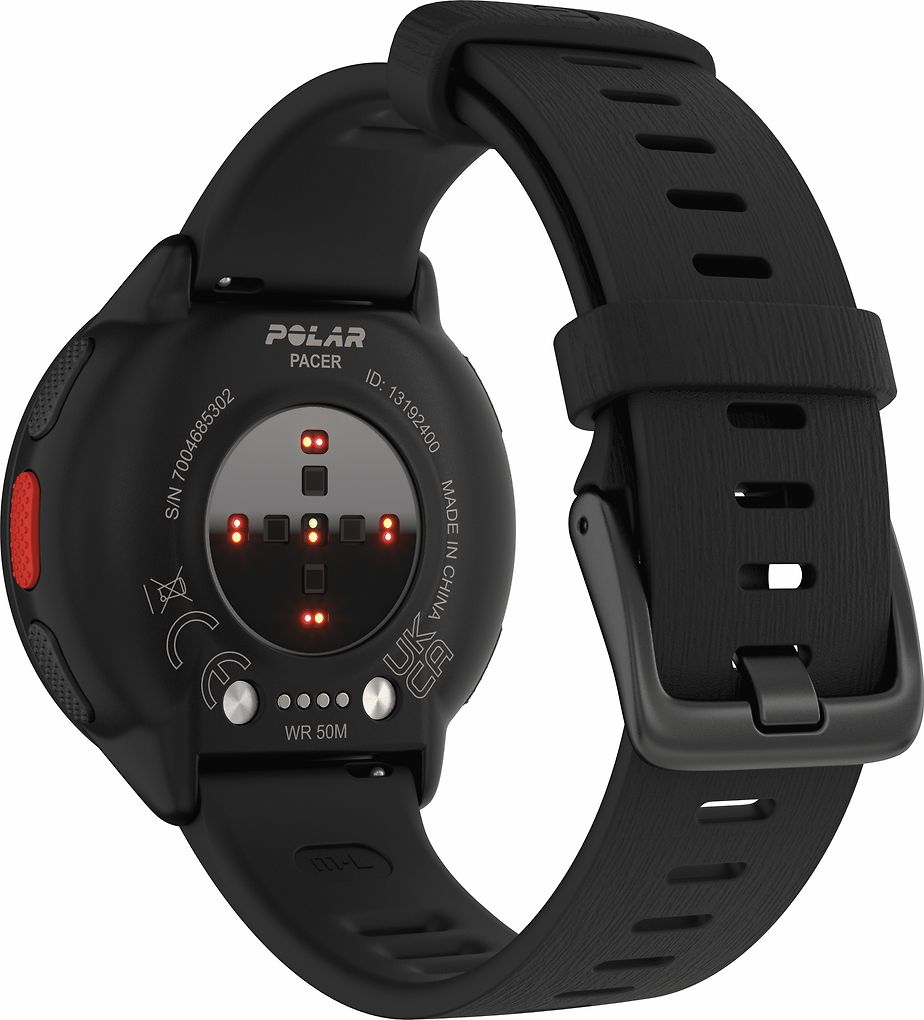 Polar Pacer -GPS-aktivitetsklocka Night Black