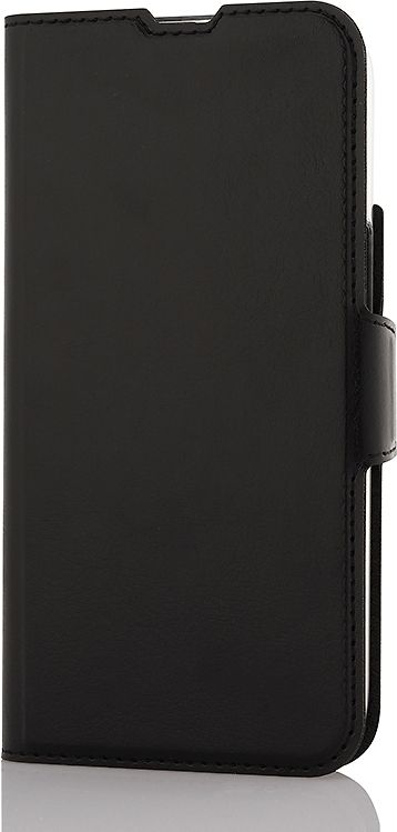 Wave BookCase -suojakotelo, MagSafe-yhteensopiva, iPhone 15, musta - E-store.fi