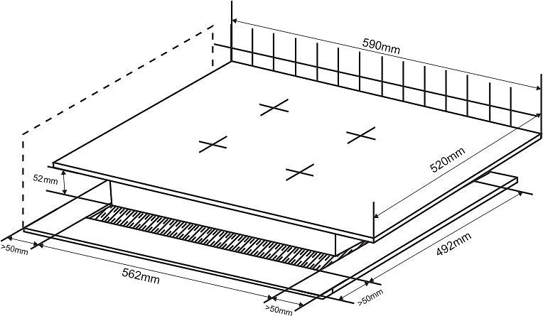 Ströme W400 induktionshäll