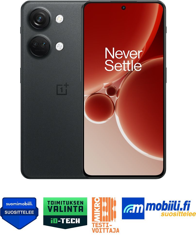 OnePlus Nord 3 5G -puhelin, 128/8 Gt, Myrsky