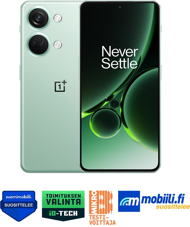 OnePlus Nord 3 5G -puhelin, 128/8 Gt, Usva