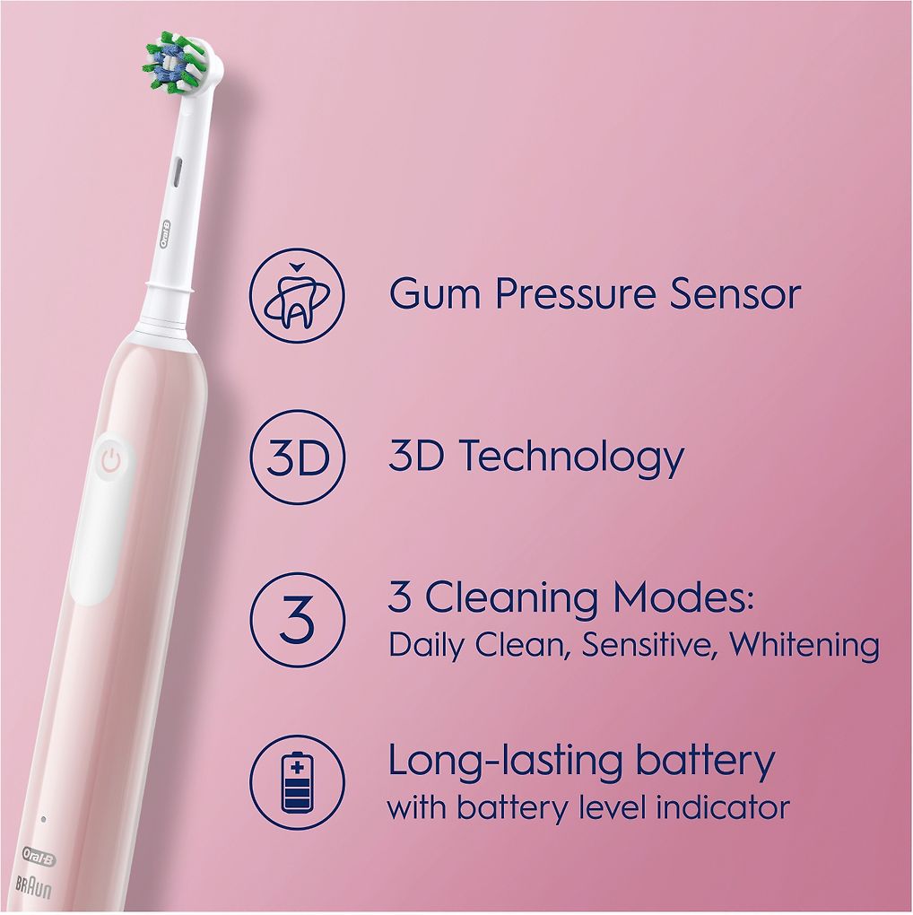 Braun Oral-B Pro Series 1 hammasharja pinkki