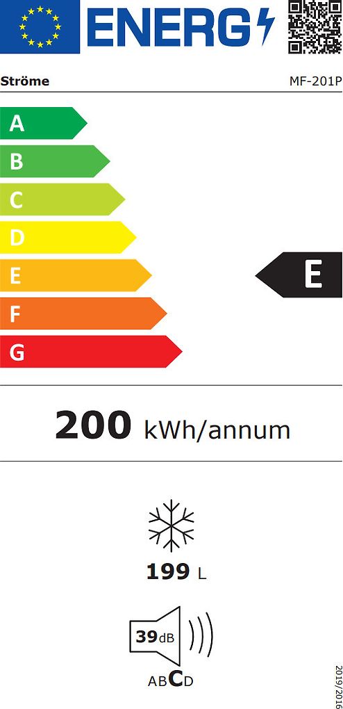 Ströme säiliöpakastin 200 Litraa