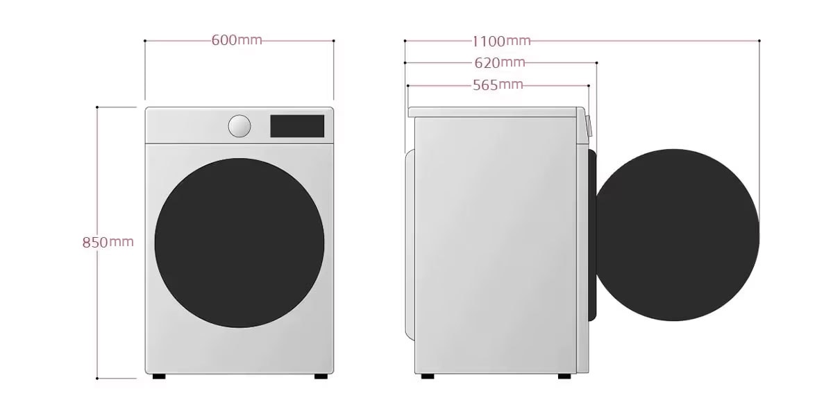 LG F4Y5VRP6WY kuivaava pyykinpesukone