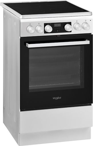 Whirlpool WS5V8CHW/N -keraaminen liesi, valkoinen