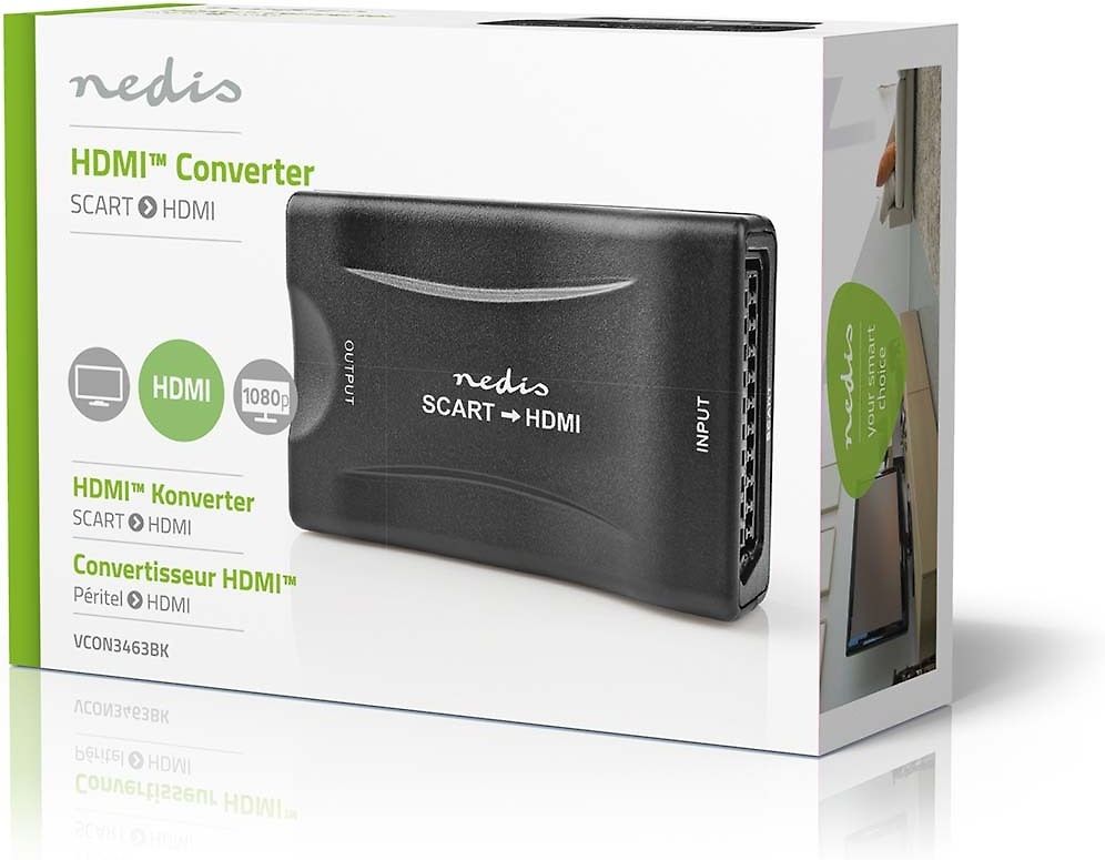 Nedis SCART - HDMI -videoadapter