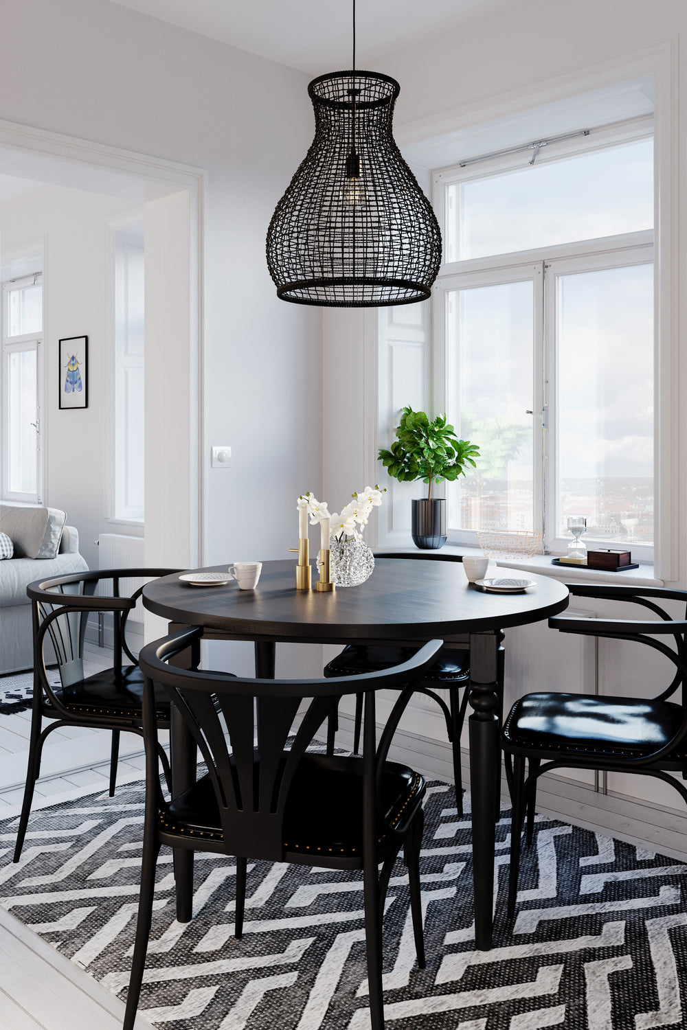 Seagrass riippuvalaisin musta