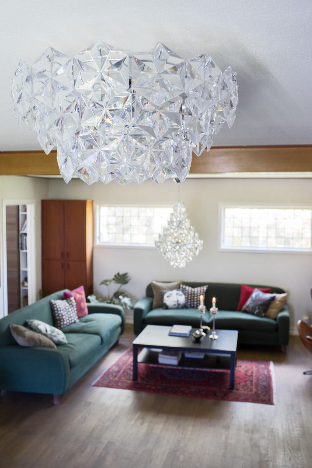 Monarque plafondi kromattu/kirkas