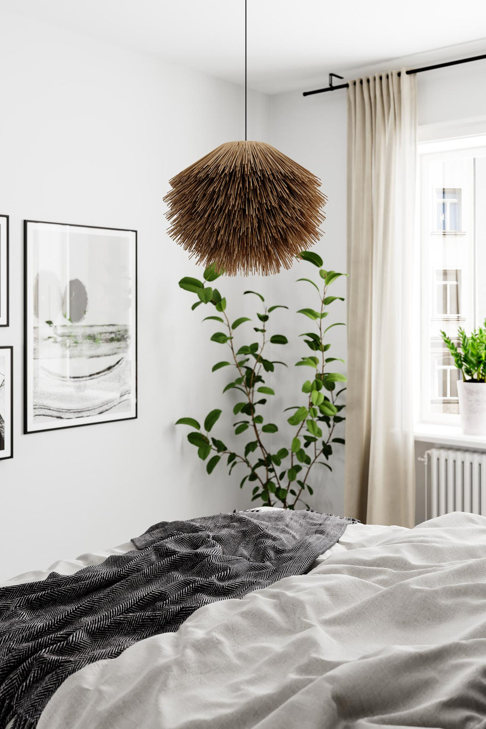 Bali riippuvalaisin musta/luonnonvärinen