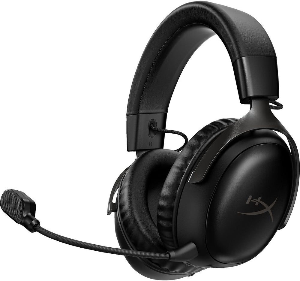 HyperX Cloud III Trådlöst Headset - spelhörlurar med mikrofon, svart