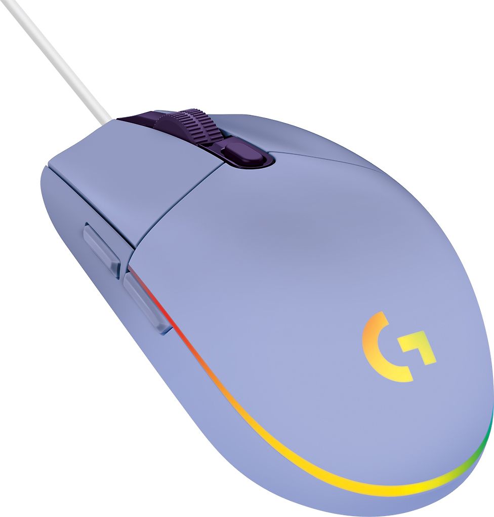 Logitech G203 Lightsync -pelihiiri, violetti