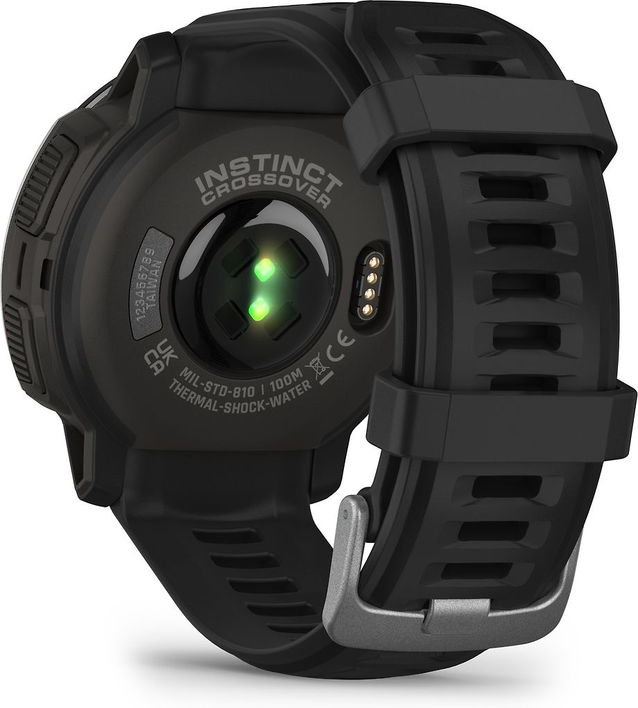 Garmin Instinct Crossover - Standard Edition, Svart