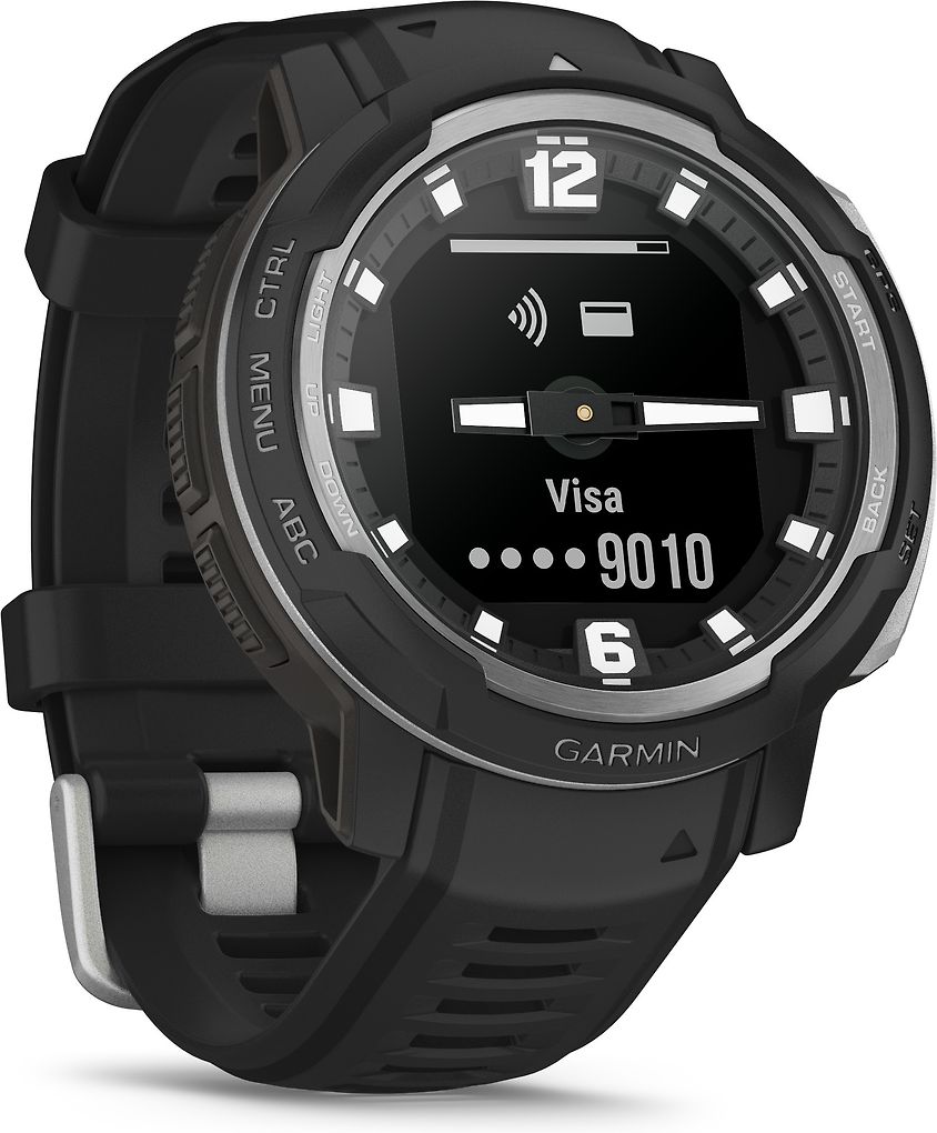 Garmin Instinct Crossover - Standard Edition, Svart