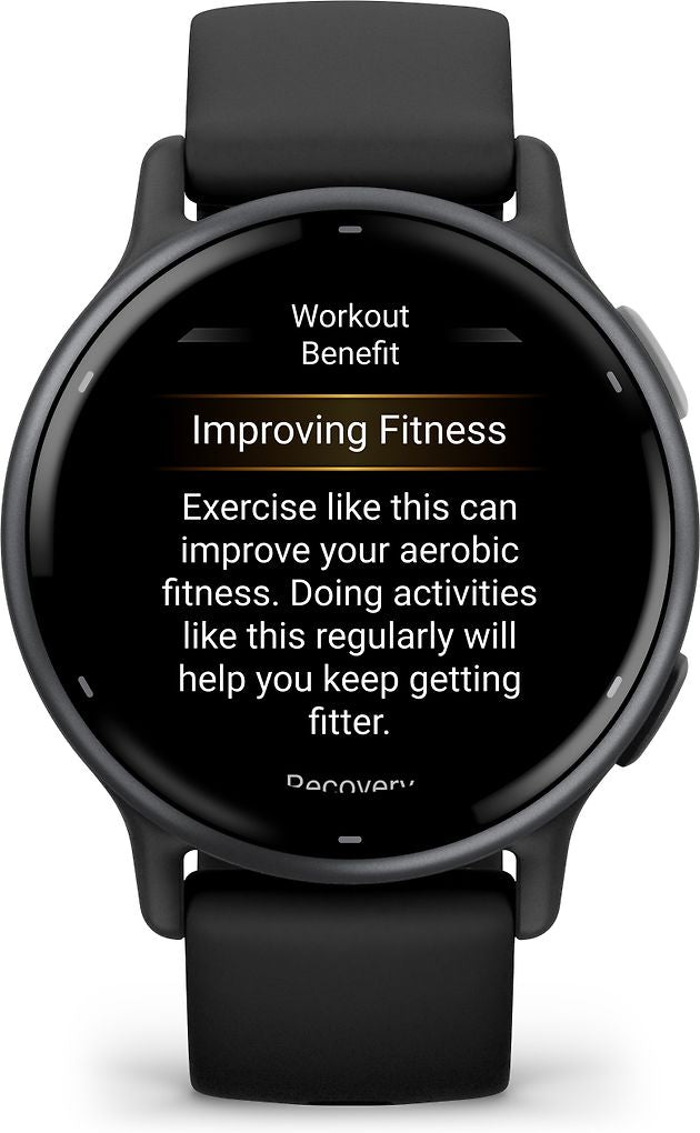 Garmin vivoactive 5 -GPS-älykello, musta