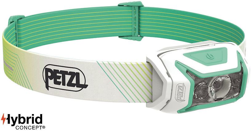 Petzl Actik Core -otsalamppu, vihreä 600lm