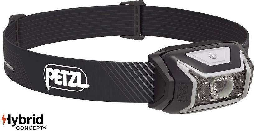 Petzl Actik Core - pannlampa, grå 600lm