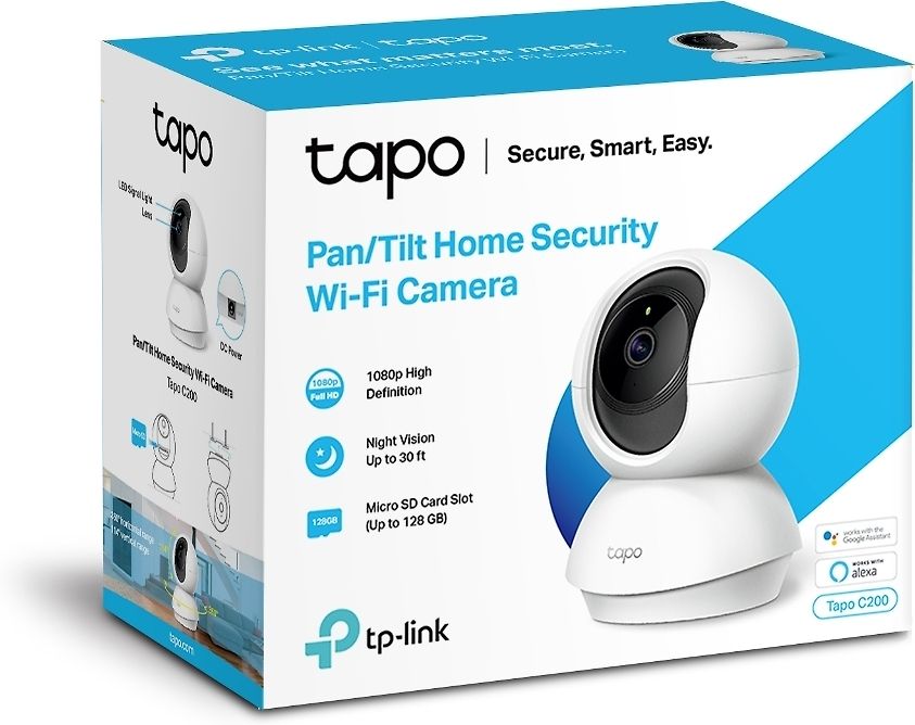 TP-LINK Tapo C200 Pan Tilt -valvontakamera sisäkäyttöön