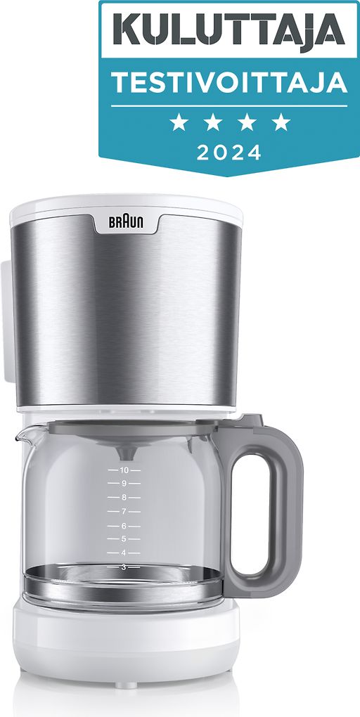 Braun KF1500WH PurShine kaffekokare