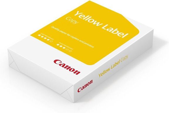 Canon Yellow Label Copy A4 / 80 g kopiopaperi - 5 x 500 arkin paketti – kuva 2