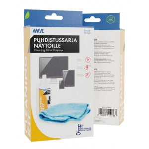 WAVE CLEANING KIT, NÄYTÖN PUHDISTUSSARJA