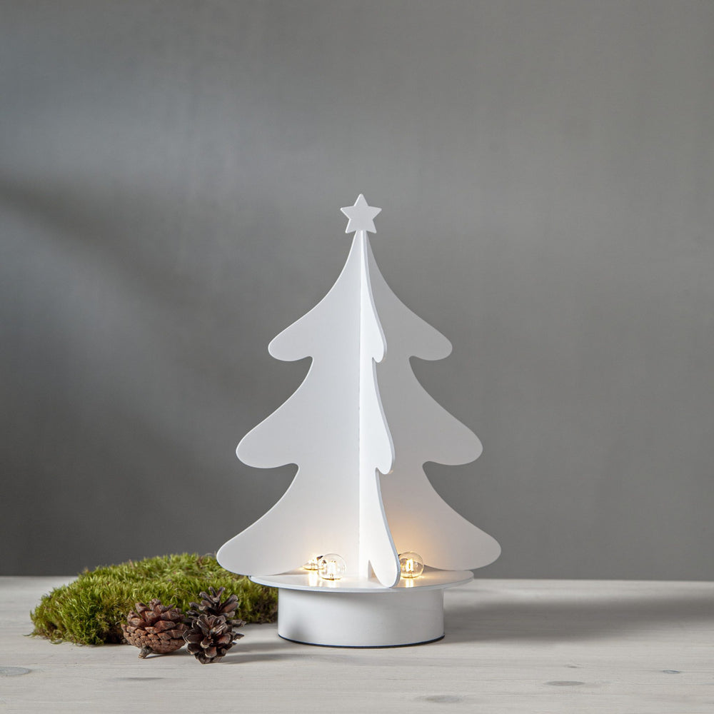 Afton kynttelikkö valkoinen