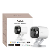 Aqara Camera Hub G5 Pro Wi-Fi valvontakamera sisä- ja ulkokäyttöön, valkoinen – kuva 2