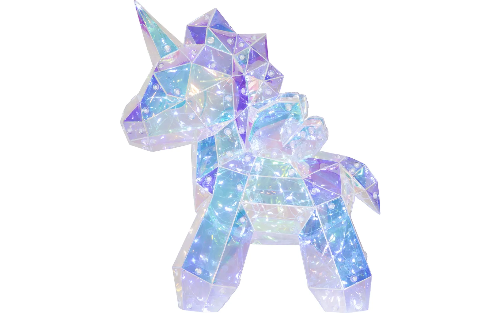 Star Trading Magic LED-enhörning med ljus, bordsdekoration, 30 cm