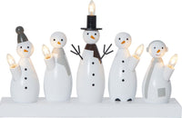 Star Trading Snowman kynttelikkö