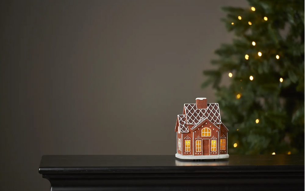 Star Trading Gingerville bordsdekoration, 16 cm