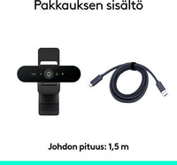 Logitech Brio 4K webkamera – kuva 13