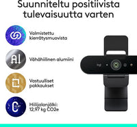 Logitech Brio 4K webkamera – kuva 12