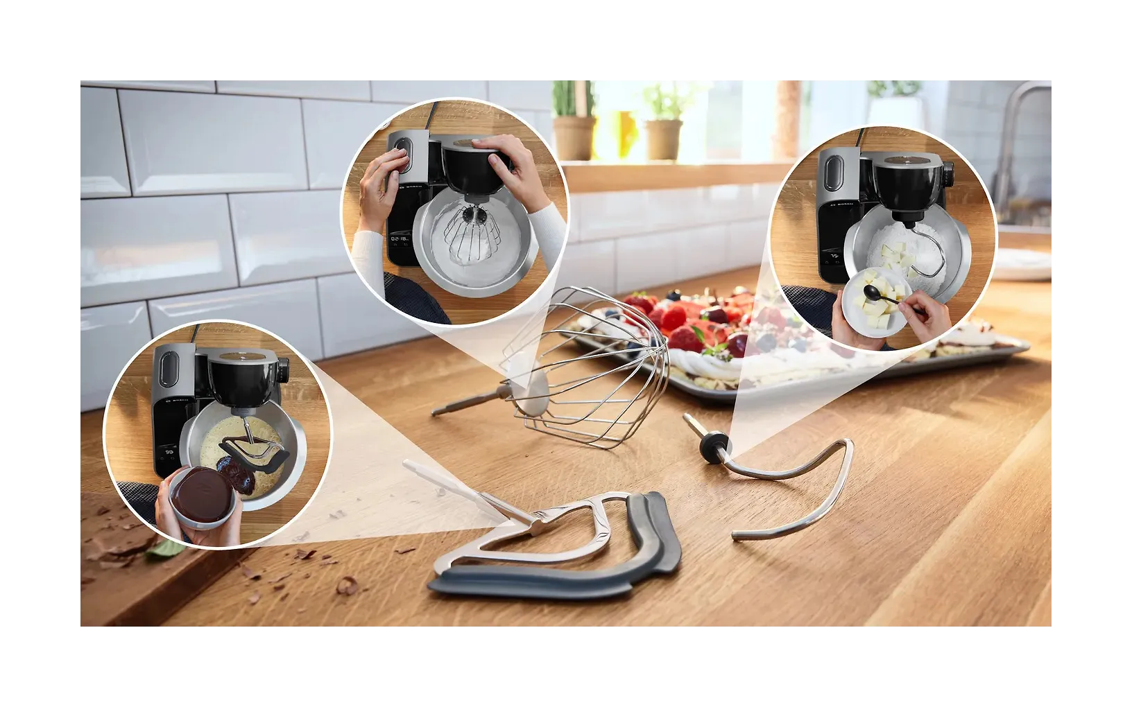Bosch Serie 4 Assistent MUM5XC4E, svart