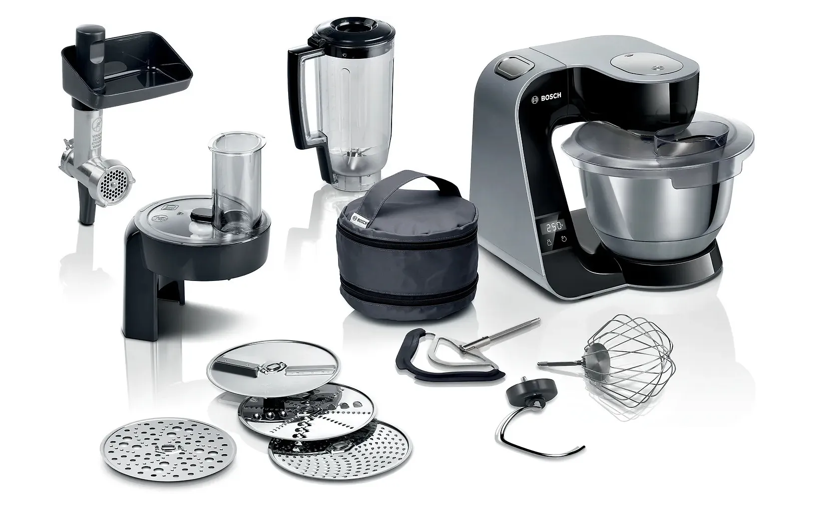 Bosch Serie 4 Assistent MUM5XC4E, svart