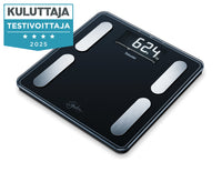 Beurer BF400 Signature line diagnostiikkavaaka, musta – kuva 1