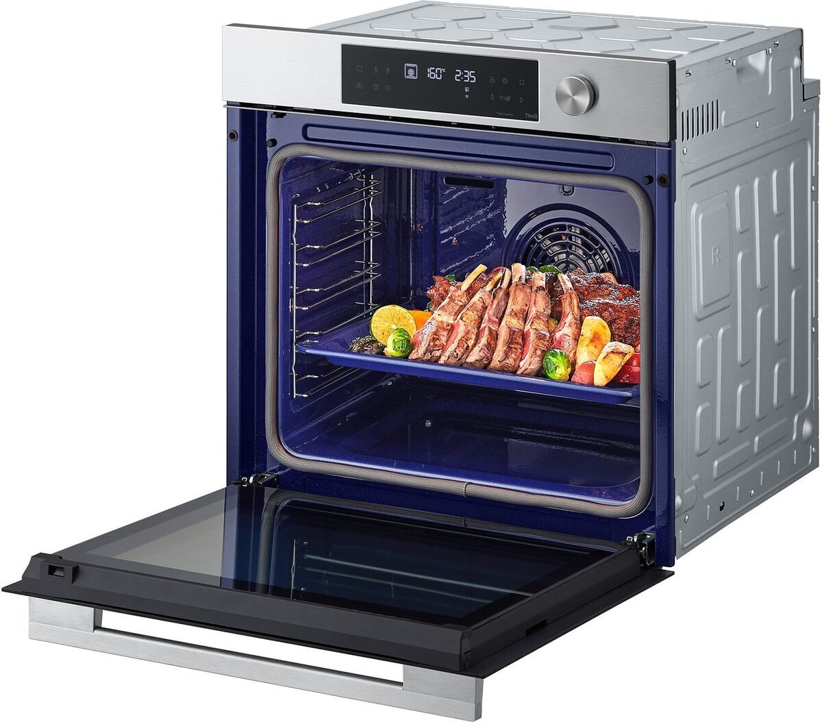 LG WSED7613S kalusteuuni, teräs – kuva 15