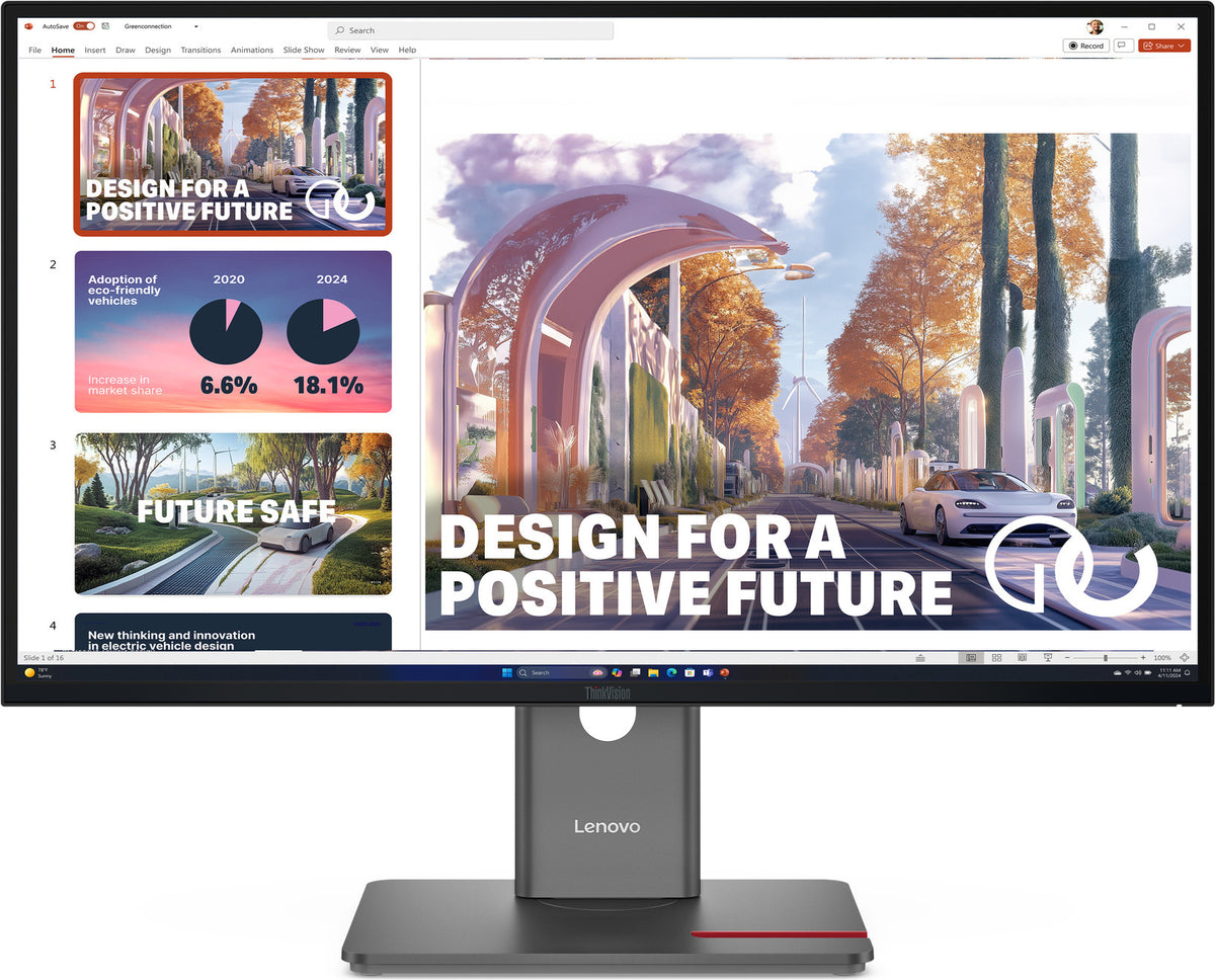 Lenovo ThinkVision P27QD-40 27" WQHD-näyttö – kuva 1