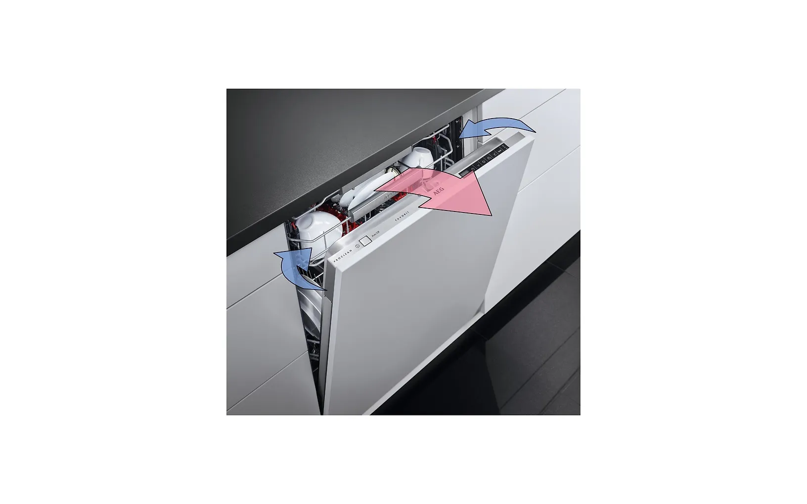 AEG 7000 GlassCare diskmaskin, integrerad (FSE77728P)